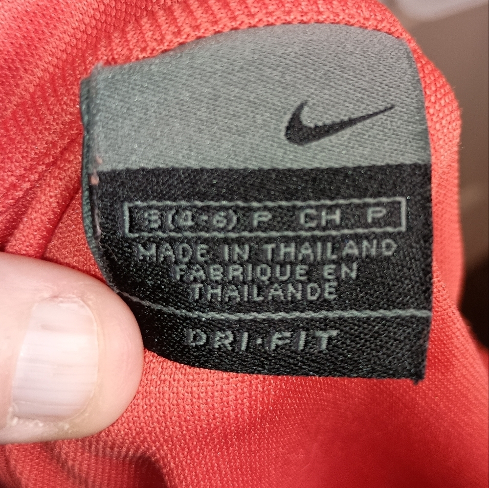 2/$30 NIKE Scarlet Sporty Zip-Up Jacket (#1,055) - Picture 2 of 7